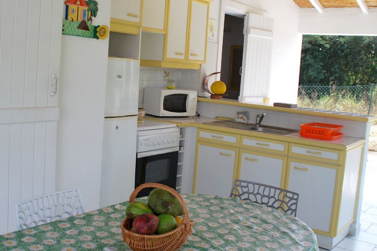 Gîte Alamanda La Bougainvillée La cuisine du Gîte Alamanda La Bougainvillée