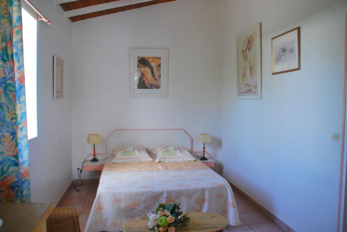 Chambre du gîte Hibiscus