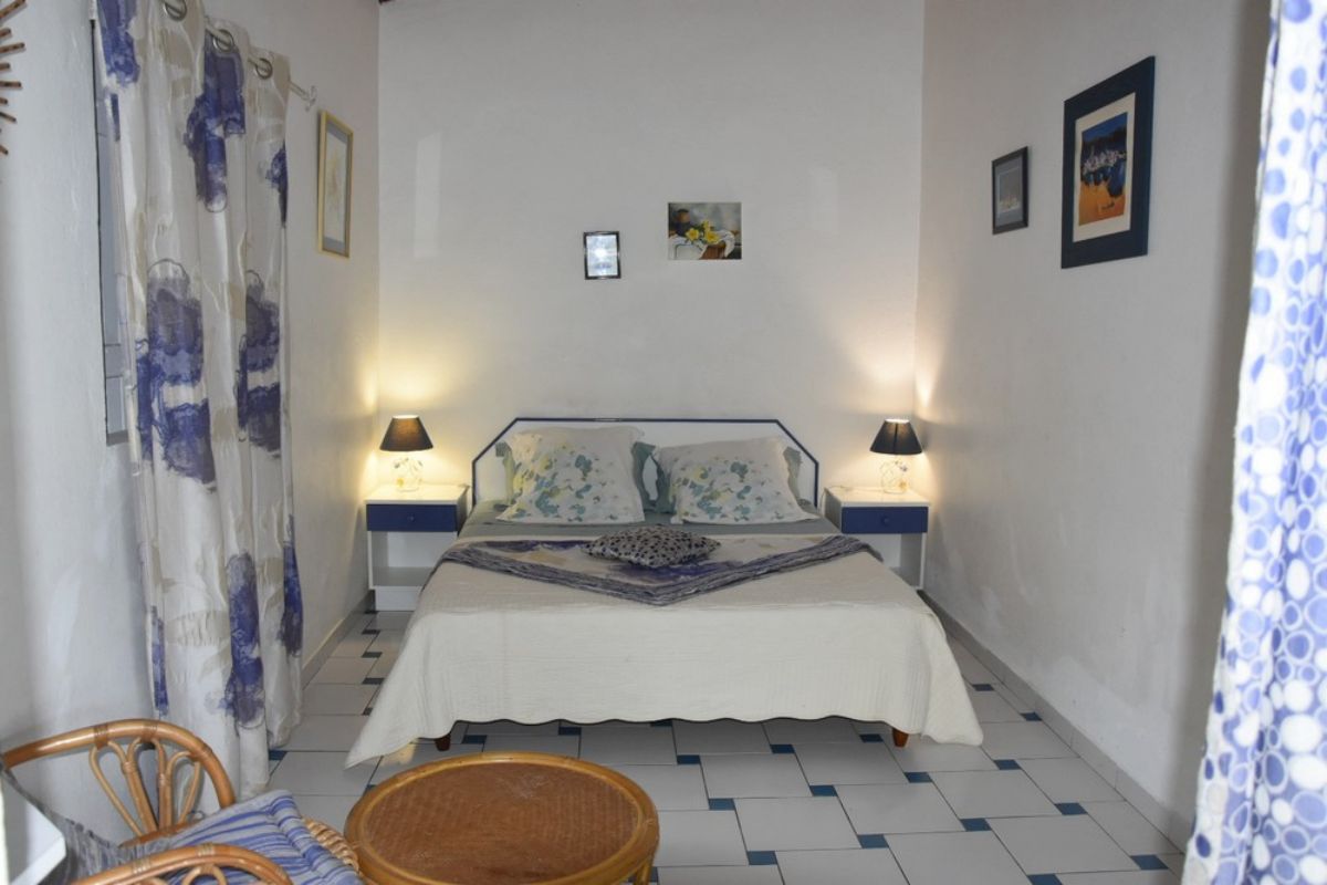 Chambre du gîte Agapanthe